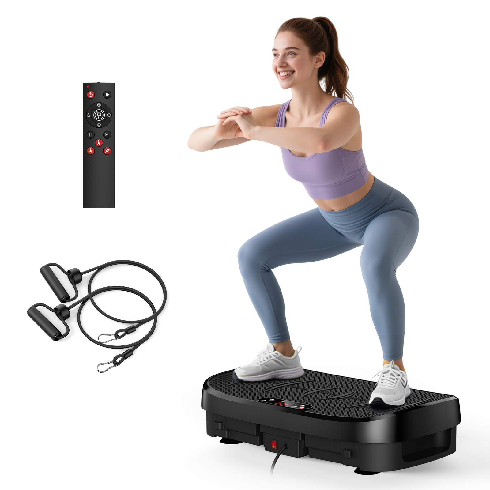 Sports Equipment Wholesale - Titreşimli Plaka Yağ Yakıcı Fitness Platformu