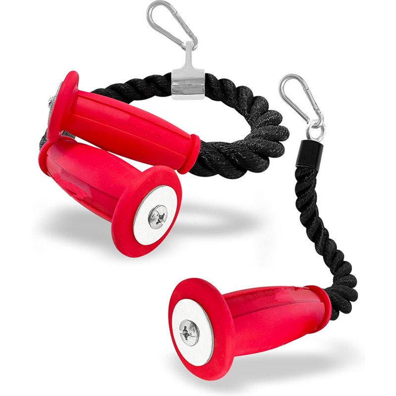 Sports Equipment Wholesale - Ergonomik Tricep Halatlar Kaymaz Kablo Eki