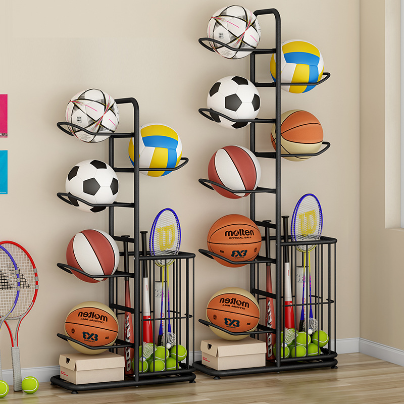 Sports Equipment Badminton - Spor Topu Depolama Rafı Basketbol Badminton