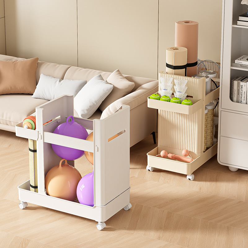 Sports Equipment Trolley - Spor Ekipmanları Depolama Rafı Yoga Matı