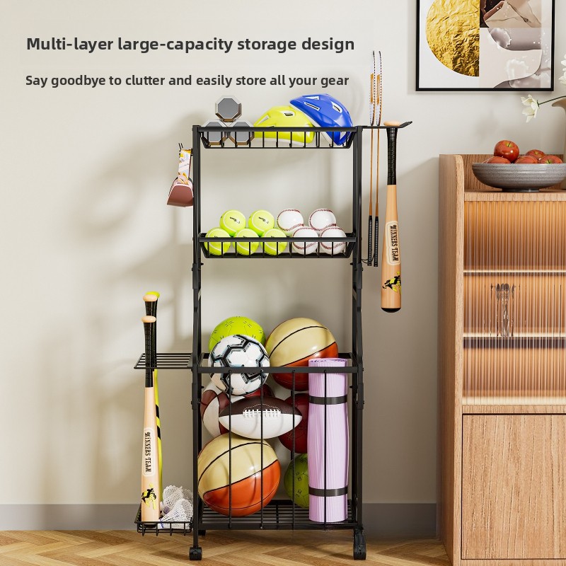 Fitness ekipmanları saklama ra - Sports Equipment Trolley incelemesi ve fiyatı