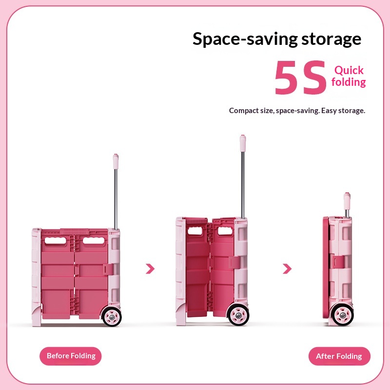 Taşınabilir Katlanabilir Alışv - Sports Equipment Trolley incelemesi ve fiyatı
