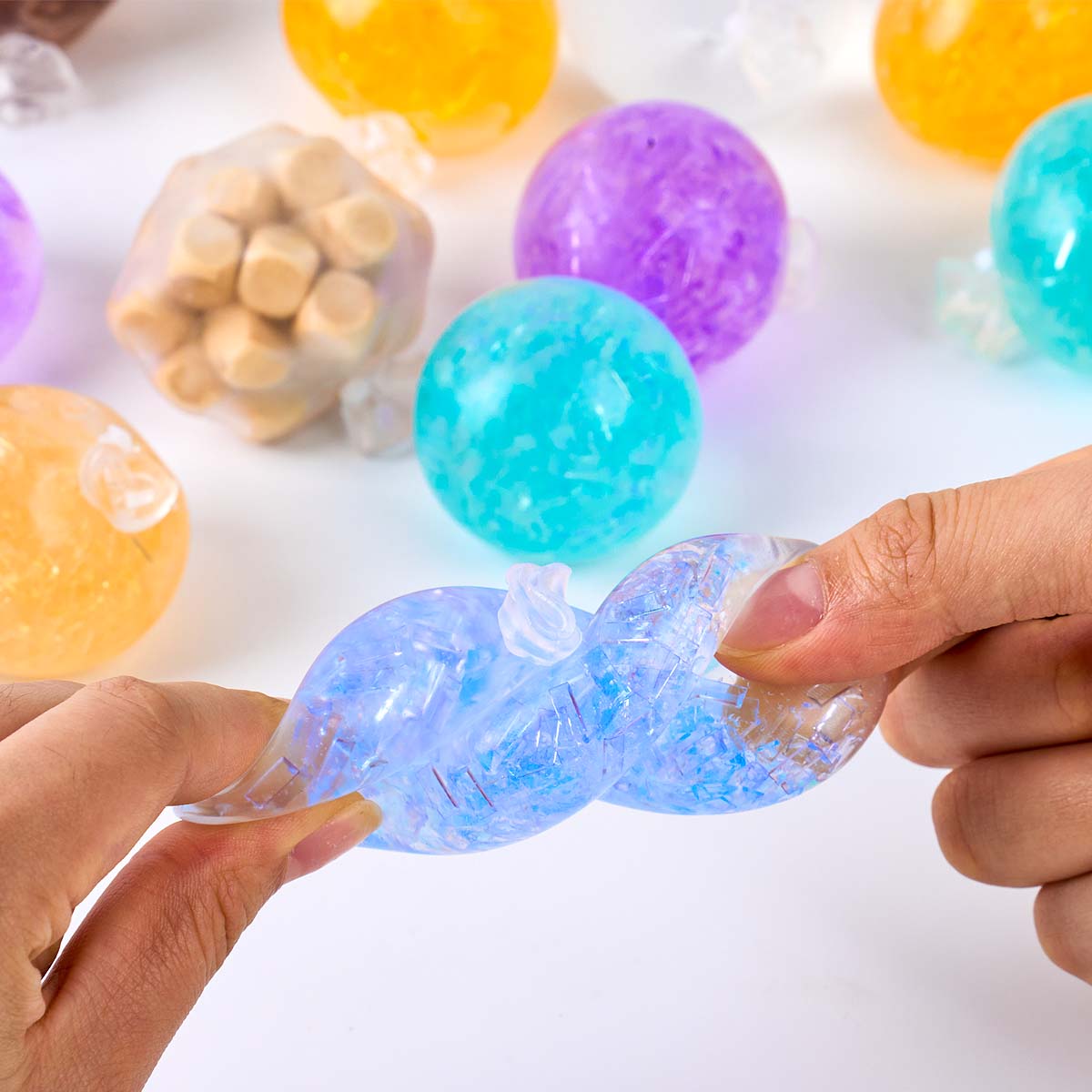 6 adet şeffaf yumuşak TPR boş  - Bocce Ball Set incelemesi ve fiyatı