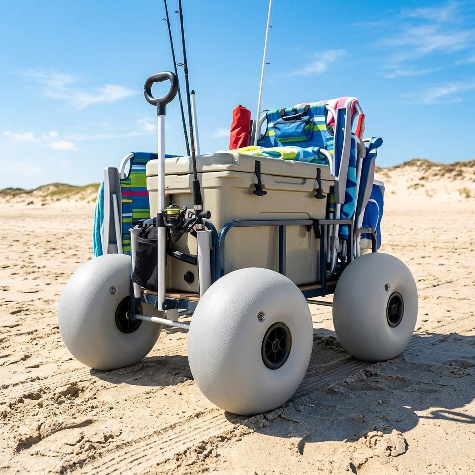Plaj Arabası Kum Tekerlekleri  - Sports Equipment Trolley incelemesi ve fiyatı